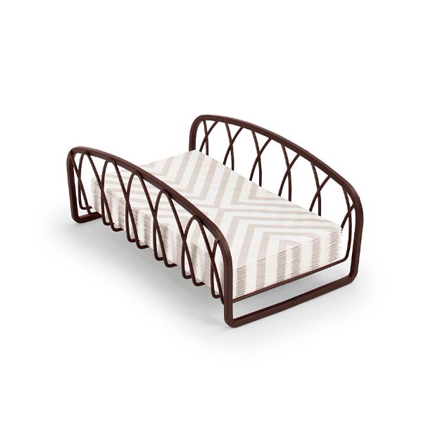 Spectrum Diversified Twist Guest Towel Holder - Bronze