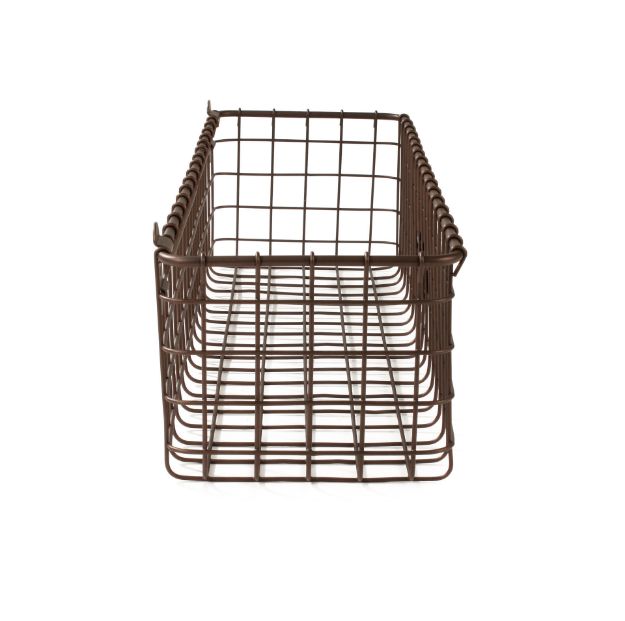 Spectrum Diversified Vintage Living Large Wall Mount Basket - Bronze