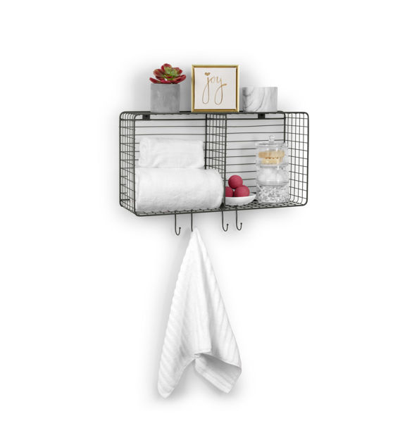 Spectrum Diversified Vintage Living Station Cube & Hook IG