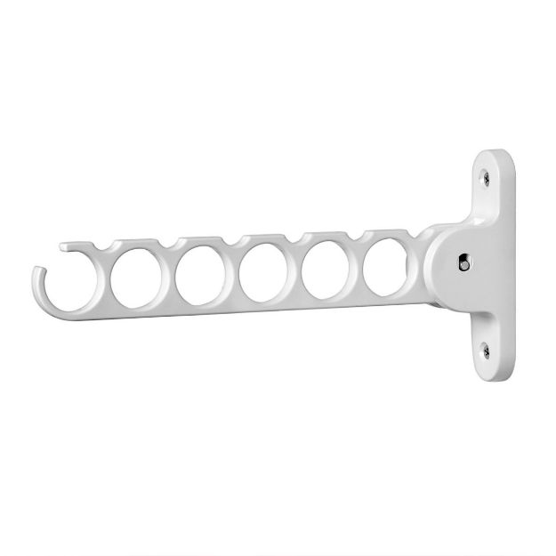 spectrum diversified Wall Mount Hanger Holder - White spectrum diversified Wall Mount Hanger Holder - White