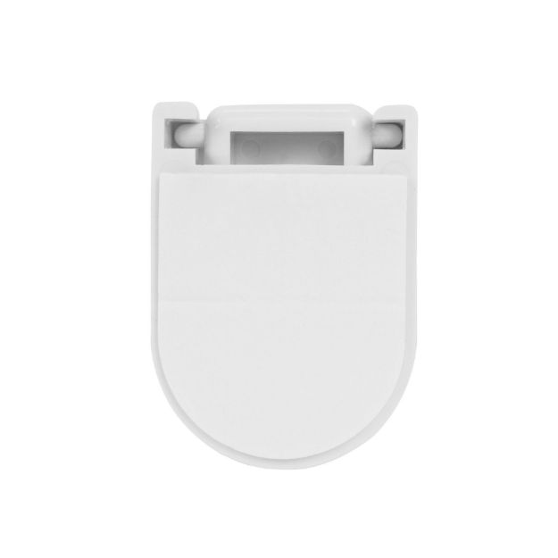 Spectrum Diversified Wall Mount Mop & Broom Organizer - White