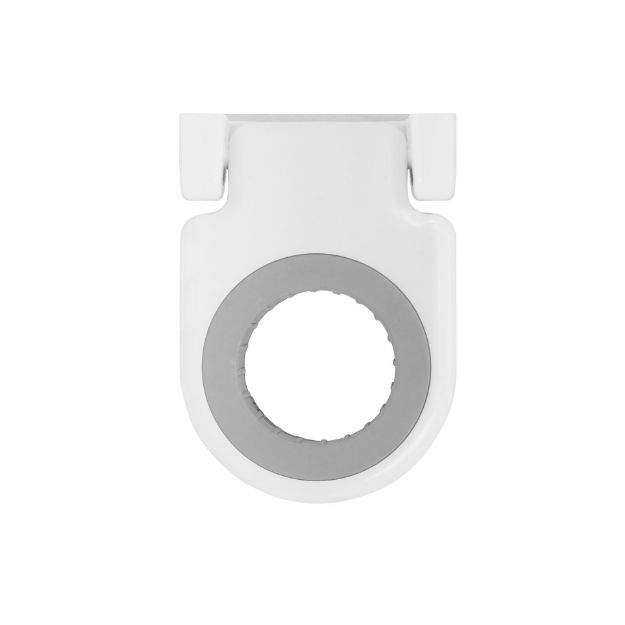 Spectrum Diversified Wall Mount Mop & Broom Organizer - White