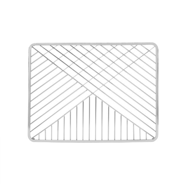 Spectrum Diversified Wright Large Kitchen Sink Protector - Chrome