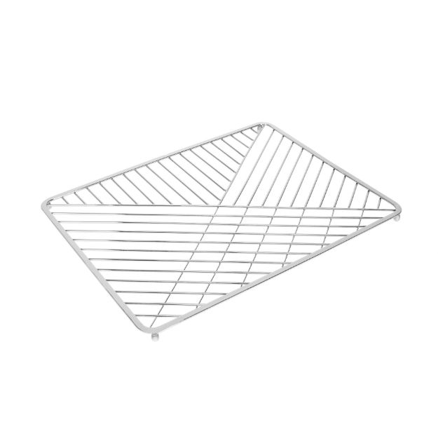 spectrum diversified Wright Large Kitchen Sink Protector - Chrome