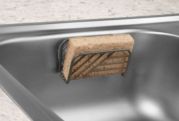 Spectrum Diversified Wright Suction Sink Sponge Holder - Industrial Gray