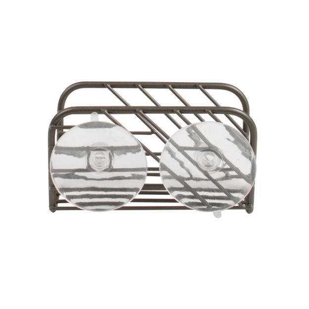 Spectrum Diversified Wright Suction Sink Sponge Holder - Industrial Gray