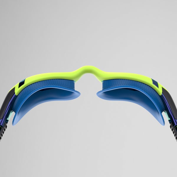 Speedo Adult Biofuse 2.0 Mirrored Goggles Yellow/Blue
