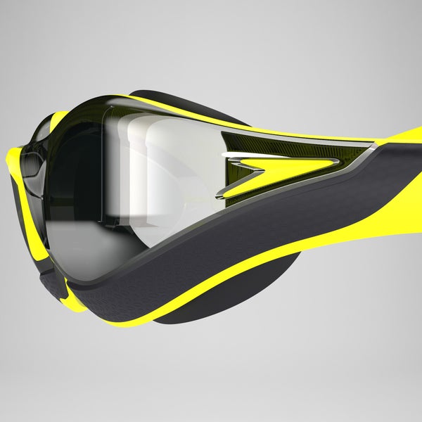 Speedo Adult Fastskin Pure Focus Mirror Goggles Yellow/Smoke