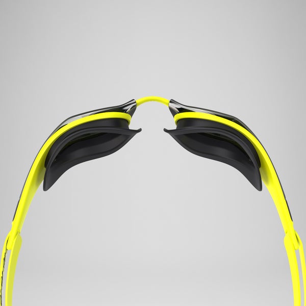 Speedo Adult Fastskin Pure Focus Mirror Goggles Yellow/Smoke