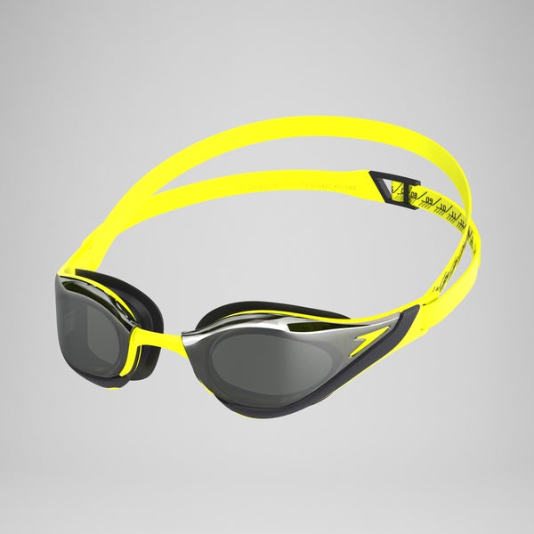 speedo Adult Fastskin Pure Focus Mirror Goggles Yellow/Smoke