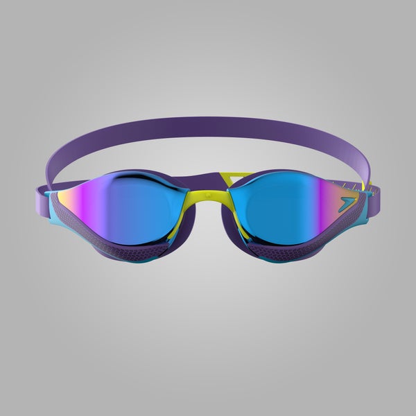 Speedo Adult Fastskin Pure Focus Mirrored Goggles Blue