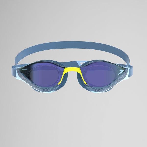 Speedo Adult Fastskin Pure Focus Mirrored Goggles Blue/Gray