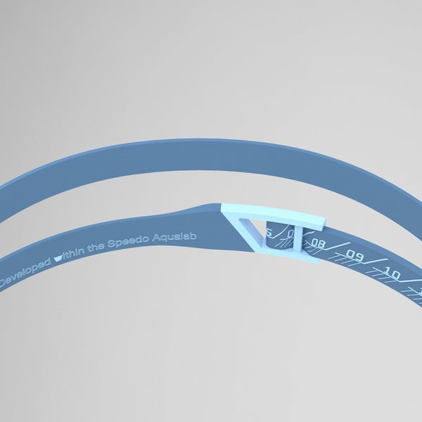 Speedo Adult Fastskin Pure Focus Mirrored Goggles Blue/Gray