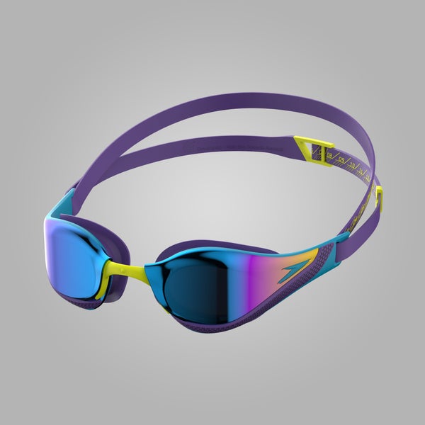 speedo Adult Fastskin Pure Focus Mirrored Goggles Blue