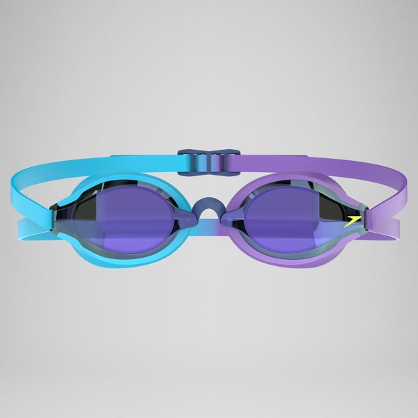 Speedo Adult Fastskin Speed Socket 2.0 Mirrored Goggles Blue/Purple