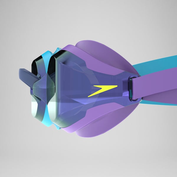 Speedo Adult Fastskin Speed Socket 2.0 Mirrored Goggles Blue/Purple