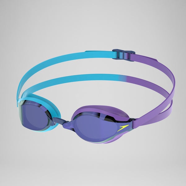 speedo Adult Fastskin Speed Socket 2.0 Mirrored Goggles Blue/Purple