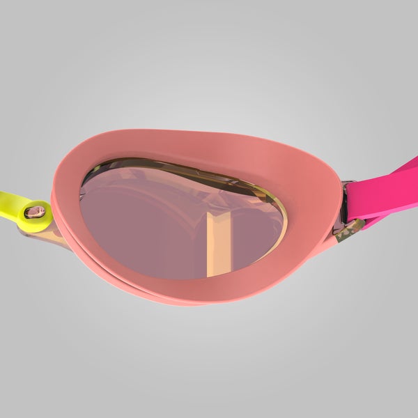 Speedo Adult Fastskin Speed Socket 2.0 Mirrored Goggles Orange/Gold