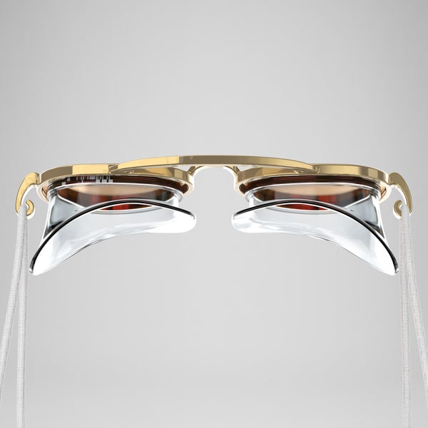 Speedo Adult Sunny G Mariner Mirror Goggles Red/Gold