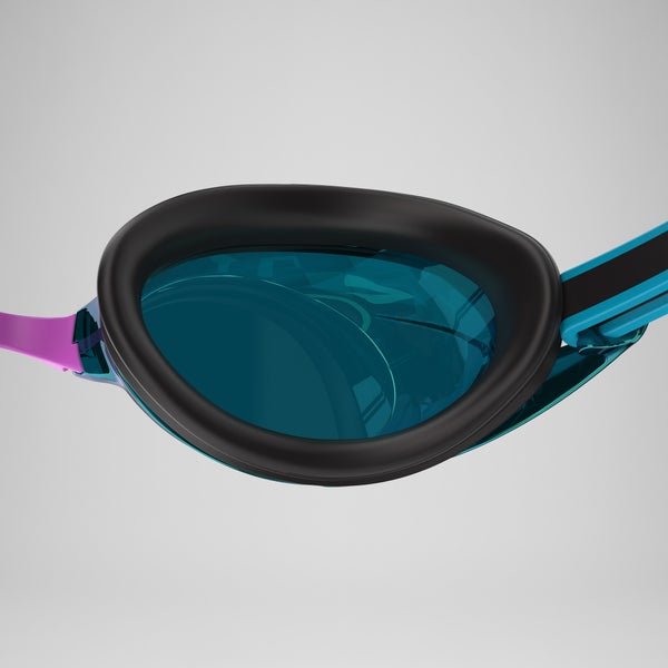 Speedo Adult Vanquisher 3.0 Mirrored Goggles Black/Green