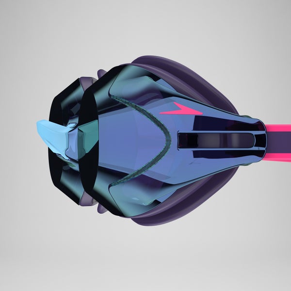 Speedo Adult Vanquisher 3.0 Mirrored Goggles Purple/Gray