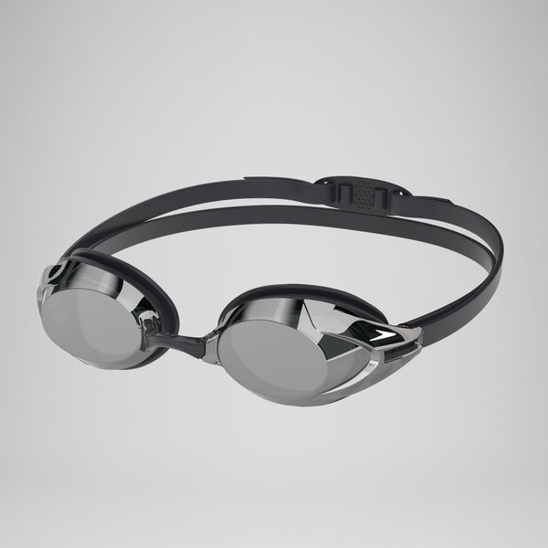 speedo Adult Vanquisher 3.0 Optical Mirrored Goggles Black/Gray