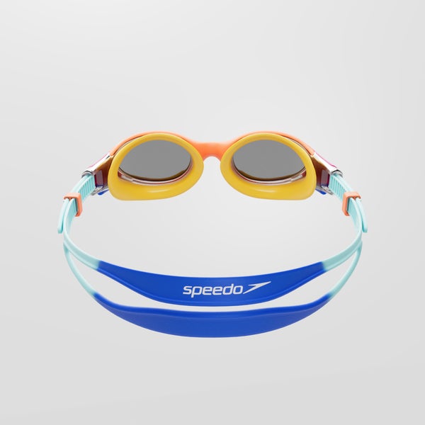 Speedo Biofuse 2.0 Junior Mirrored Goggles Orange/Blue