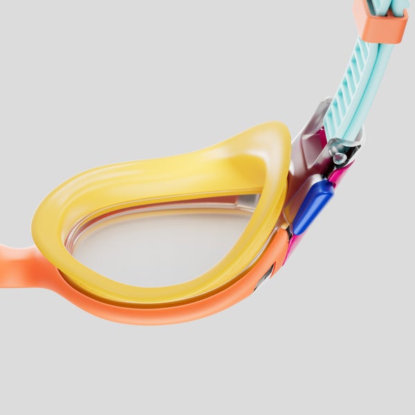 Speedo Biofuse 2.0 Junior Mirrored Goggles Orange/Blue