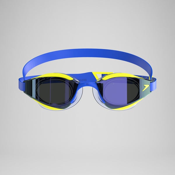 Speedo Fastskin Hyper Elite Mirror Goggles Blue/Yellow