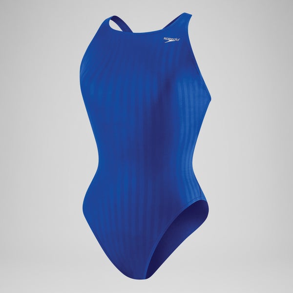 speedo Girl's Aquablade Youth Recordbreaker One Piece Blue