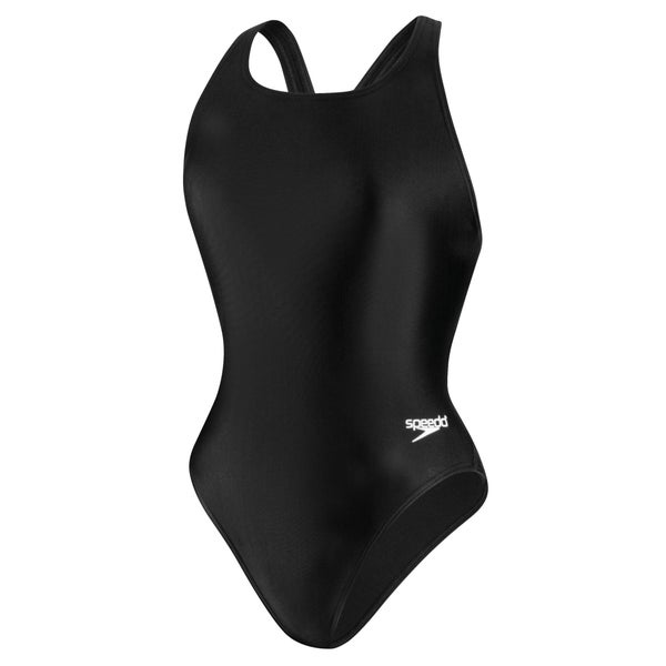 speedo Girl's Solid Youth Super Pro One Piece Black