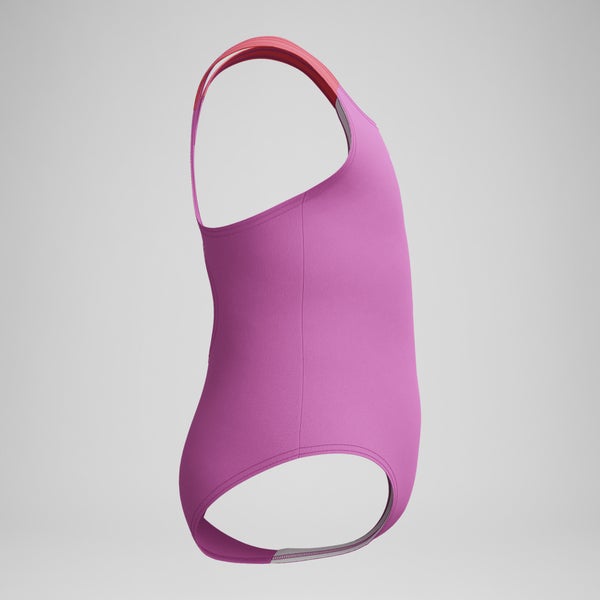 Speedo Infant Girls Learn To Swim Medalist One Piece Pink