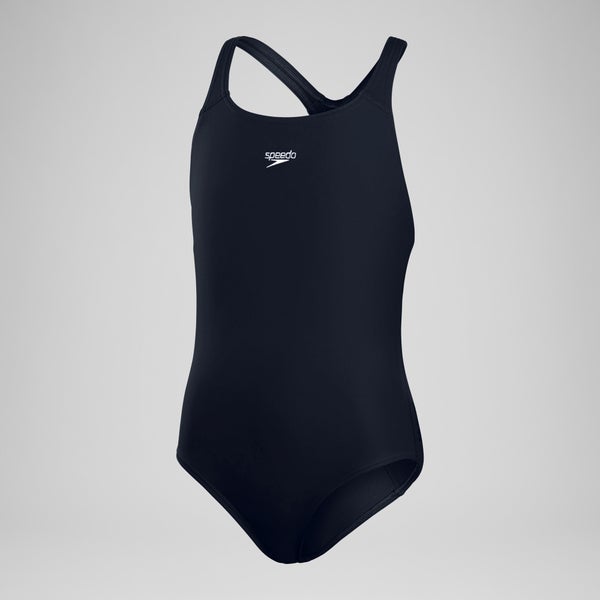 speedo Junior Girls Endurance+ Medalist One Piece Navy