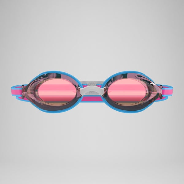 Speedo Junior Vanquisher 3.0 Mirror Goggles Pink/Blue