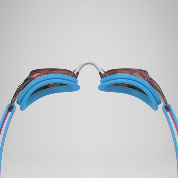 Speedo Junior Vanquisher 3.0 Mirror Goggles Pink/Blue