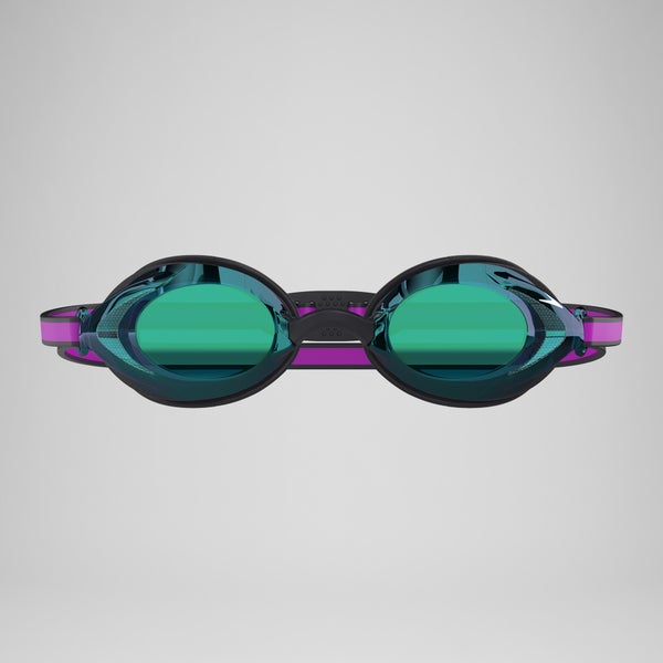 Speedo Junior Vanquisher 3.0 Mirror Goggles Purple/Emerald