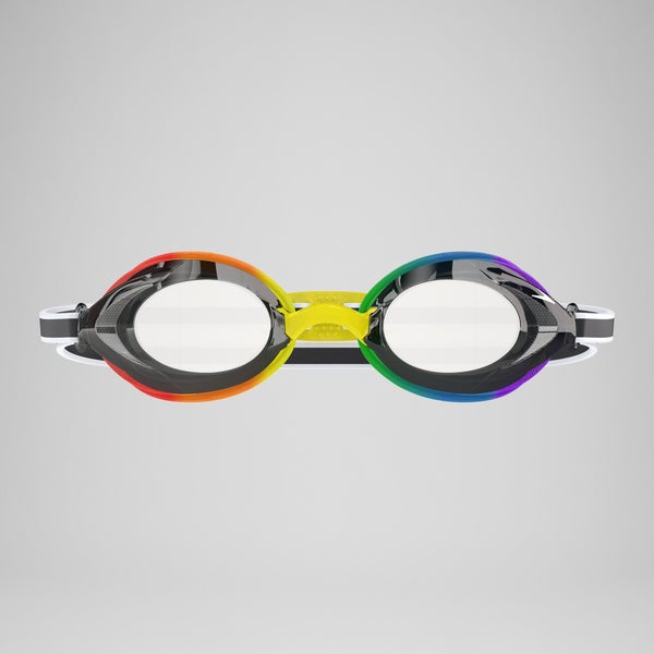 Speedo Junior Vanquisher 3.0 Mirror Goggles Rainbow