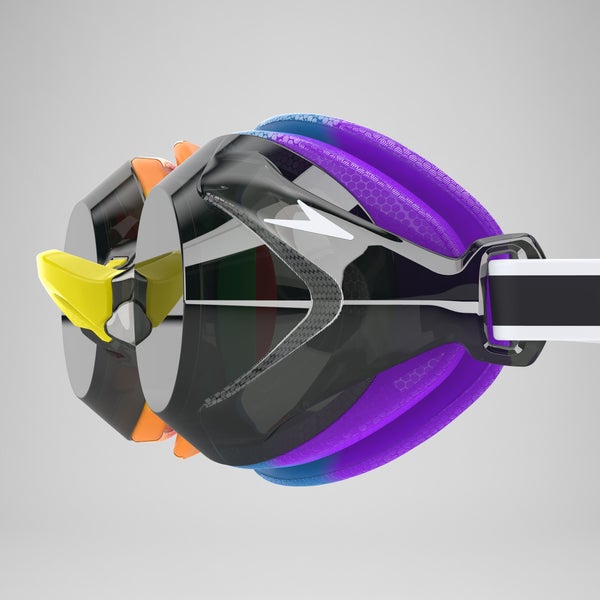 Speedo Junior Vanquisher 3.0 Mirror Goggles Rainbow