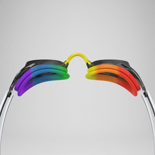 Speedo Junior Vanquisher 3.0 Mirror Goggles Rainbow