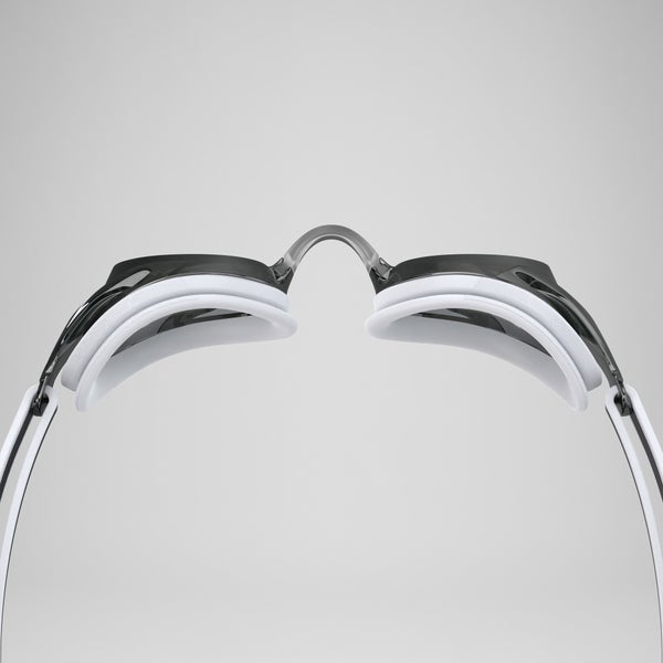 Speedo Junior Vanquisher 3.0 Mirror Goggles White/Gray