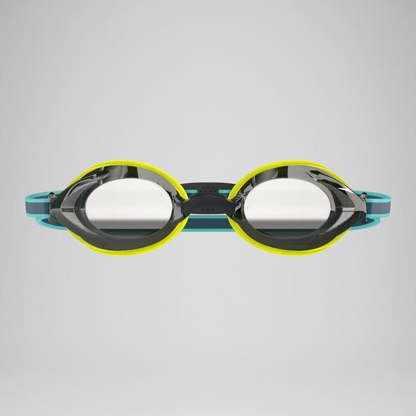 Speedo Junior Vanquisher 3.0 Mirror Goggles Yellow/Blue