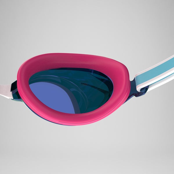 Speedo Junior Vanquisher 3.0 Mirrored Goggles Pink/Blue