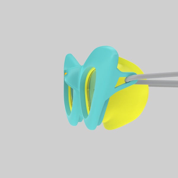 Speedo Kids Sunny G Cat Eye Goggles Turquiose/Yellow