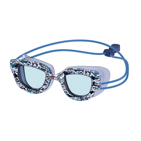 speedo Kids Sunny G Pop Seasiders Print Goggles Blue