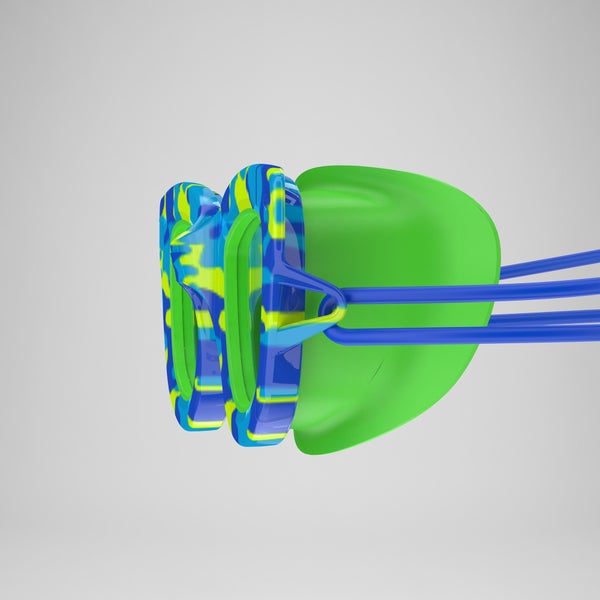 Speedo Kids Sunny G Pop Seasiders Print Goggles Green