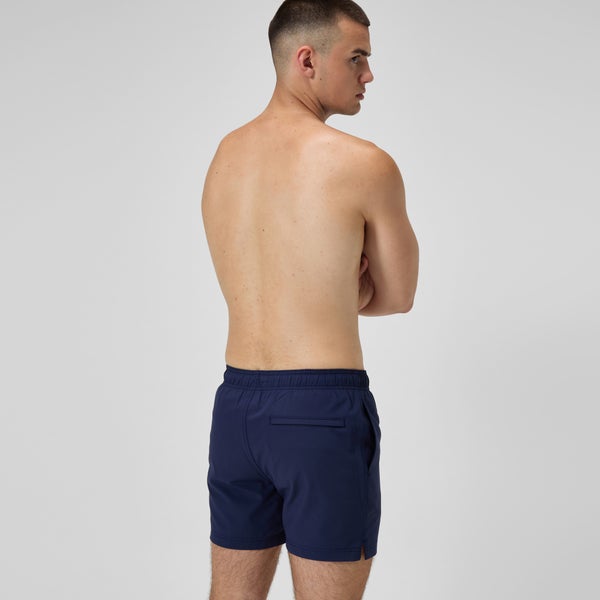 Speedo Men's Classic Solid Redondo Edge Volley 16" Swim Trunks Navy