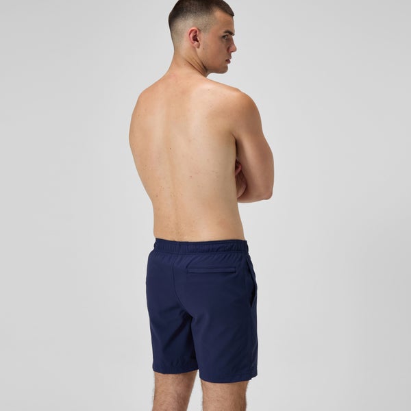 Speedo Men's Classic Solid Redondo Edge Volley 18" Swim Trunks Navy