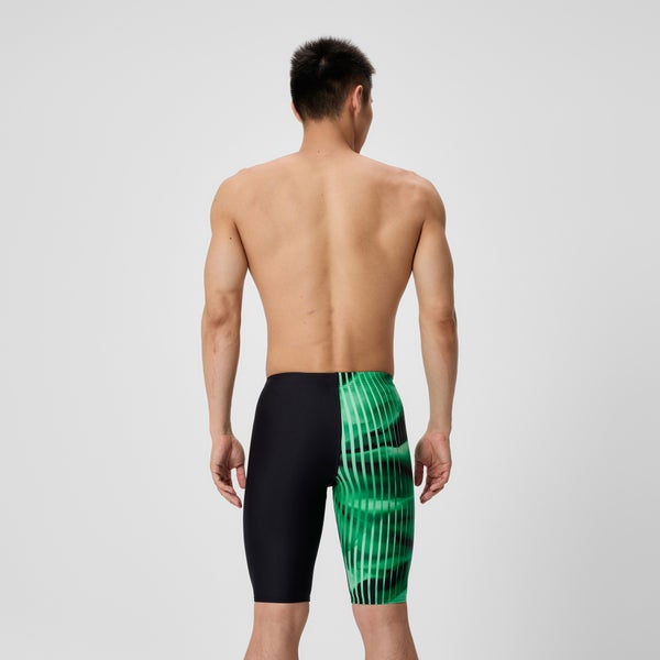 Speedo Men's Club Training Printed Jammer Green/Black