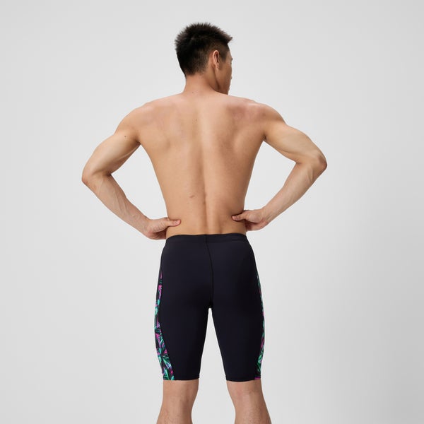 Speedo Men's Club Training Spliced Jammer Black/Green