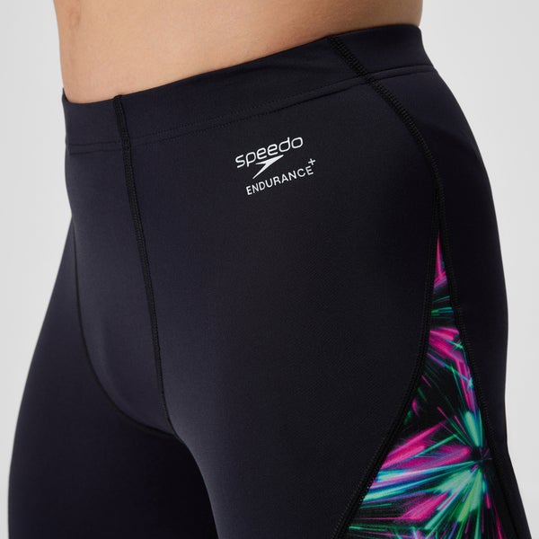 Speedo Men's Club Training Spliced Jammer Black/Green